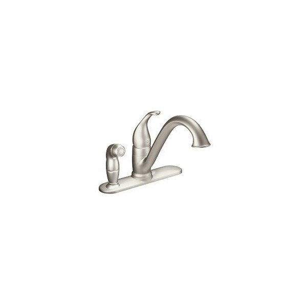 Spot Resist Stainless One-Handle Kitchen Faucet